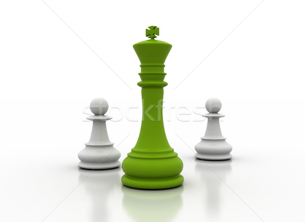 green leadership Stock photo © jezper