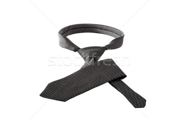 Black tie with white dots Stock photo © JFJacobsz