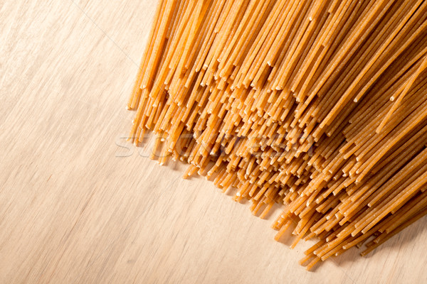 Spagheti on Wood Stock photo © JFJacobsz