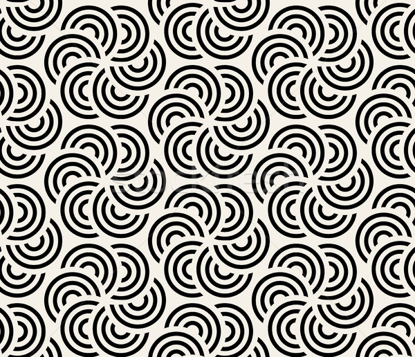 シームレス サークル パターン ベクトル デザイン 抽象的な ストックフォト © jiaking1
