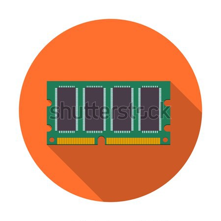 Mini DDR Ram icon Stock photo © jiaking1