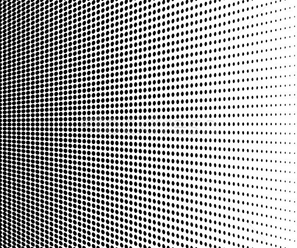 Abstract halftone. Black dots on white background Stock photo © jiaking1