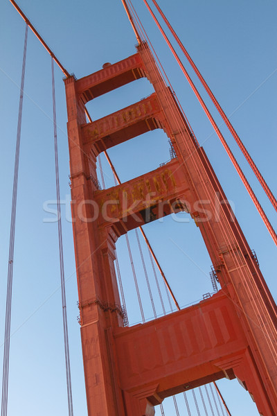 Detail of Golden Gate Bridge in San Francisco, California, Unite Stock photo © jirivondrous