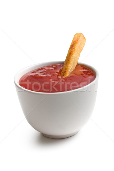 ketchup with one french fries Stock photo © jirkaejc