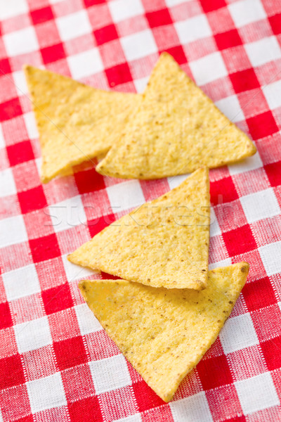 Nachos chips mesa maíz caliente Foto stock © jirkaejc