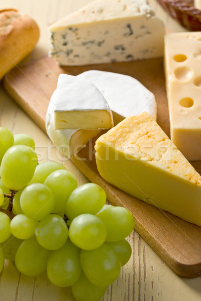 still life with cheeses Stock photo © jirkaejc