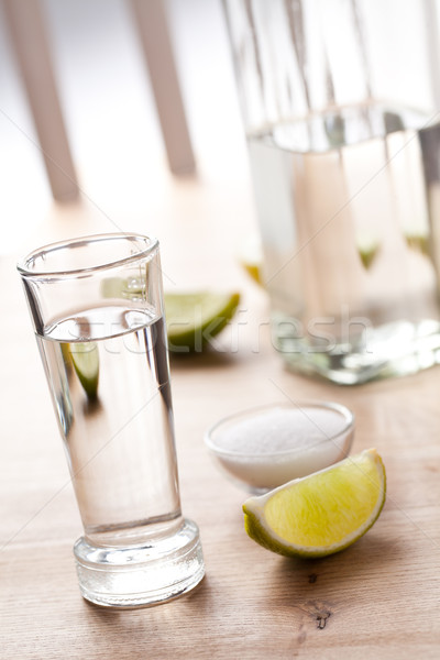 Photo stock: Tequila · boire · photo · coup · alimentaire · fête