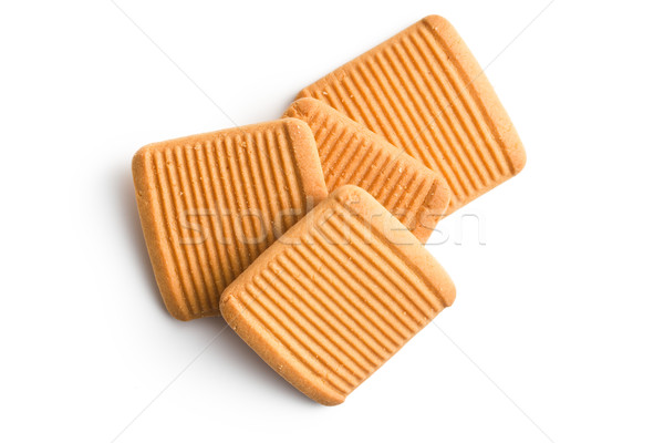 Honing biscuits witte ontbijt dessert zoete Stockfoto © jirkaejc
