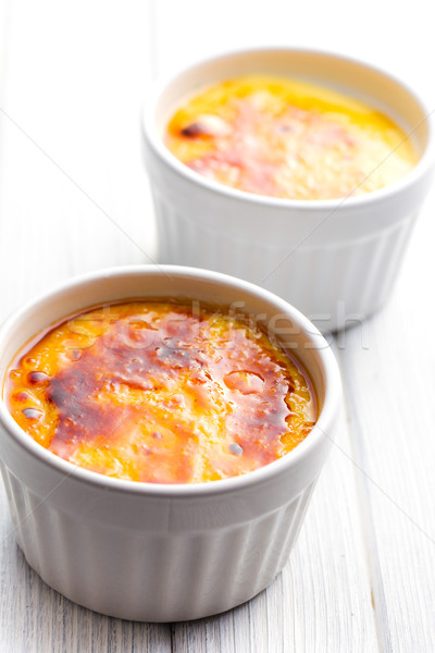creme brulee in ceramic bowl Stock photo © jirkaejc