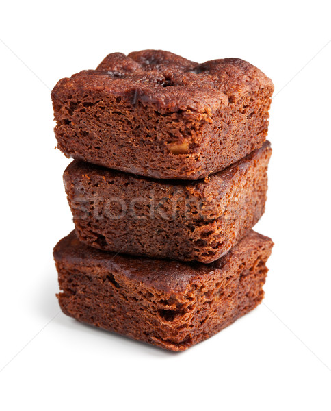 chocolate brownies dessert Stock photo © jirkaejc