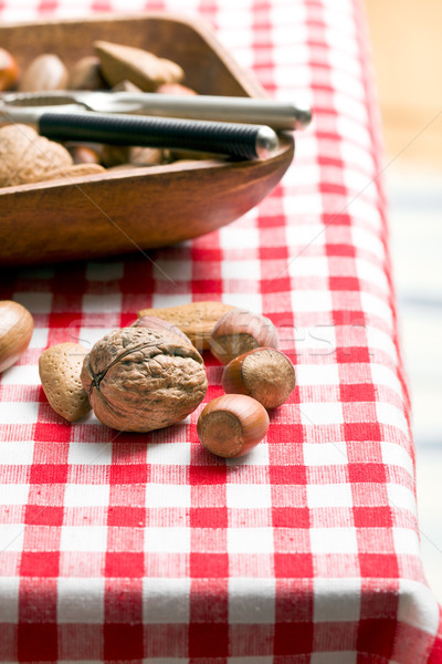various unpeeled nuts  Stock photo © jirkaejc