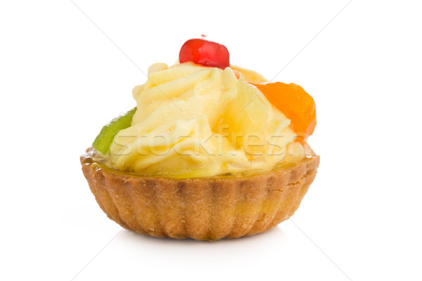 Pastel de frutas taza torta sabroso frutas verde Foto stock © jirkaejc