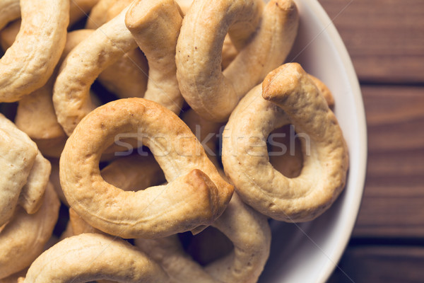 Chleba górę widoku żywności gotowania piekarni Zdjęcia stock © jirkaejc