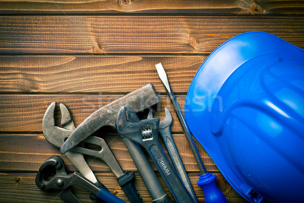 Travail outils bois maison [[stock_photo]] © jirkaejc
