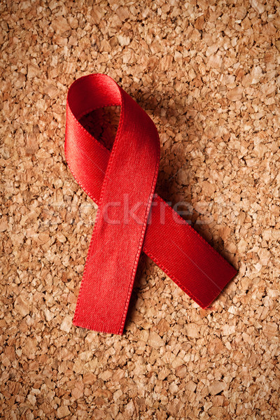 red ribbon aids awareness  Stock photo © jirkaejc