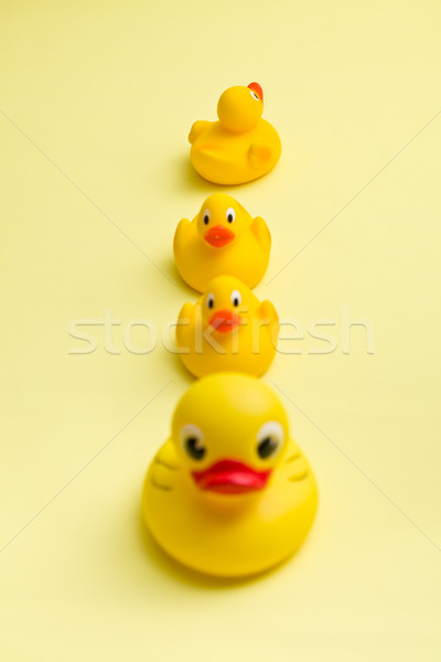 yellow bath ducks Stock photo © jirkaejc