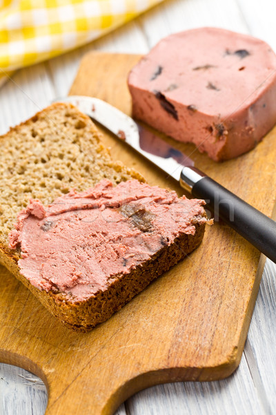 gourmet pate with bread Stock photo © jirkaejc