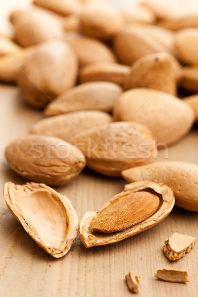 almonds in nutshell Stock photo © jirkaejc
