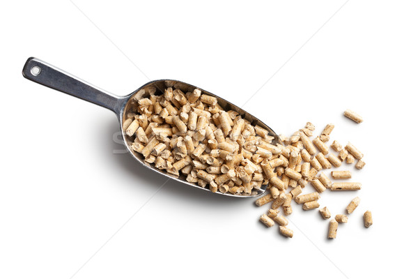 Wooden pellets -bio fuel. Stock photo © jirkaejc