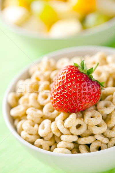 cereals rings and fruit Stock photo © jirkaejc