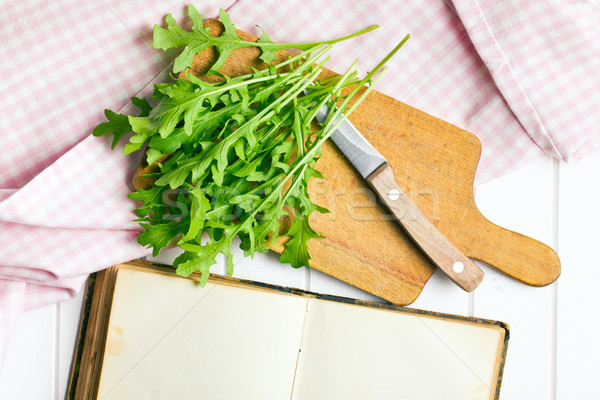 arugula leaves Stock photo © jirkaejc