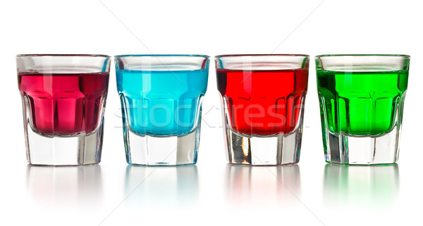 various colorful liquors Stock photo © jirkaejc