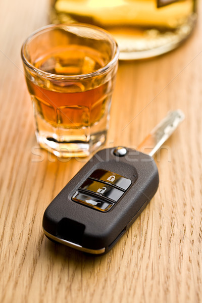 concept for drink driving Stock photo © jirkaejc