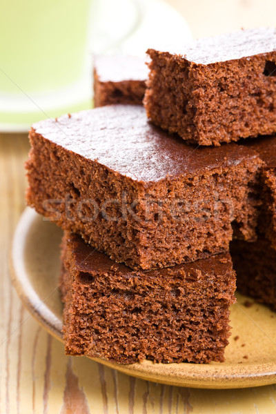 sweet chocolate dessert Stock photo © jirkaejc