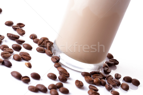 Lodu kawy biały mleka Kafejka koktajl Zdjęcia stock © jirkaejc