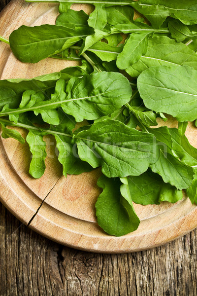 fresh arugula leaves Stock photo © jirkaejc