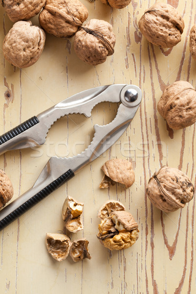 nutcracker and walnuts Stock photo © jirkaejc