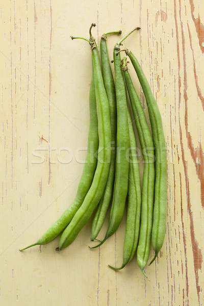 bean pods on wooden table Stock photo © jirkaejc