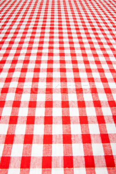 checkered tablecloth Stock photo © jirkaejc