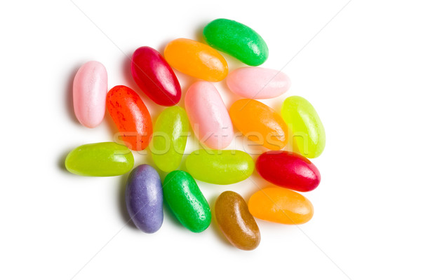 Jelly beans blanche fruits groupe couleurs couleur [[stock_photo]] © jirkaejc