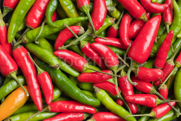 hot peppers background Stock photo © jirkaejc