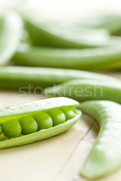 Foto d'archivio: Verde · piselli · foto · shot · alimentare · natura