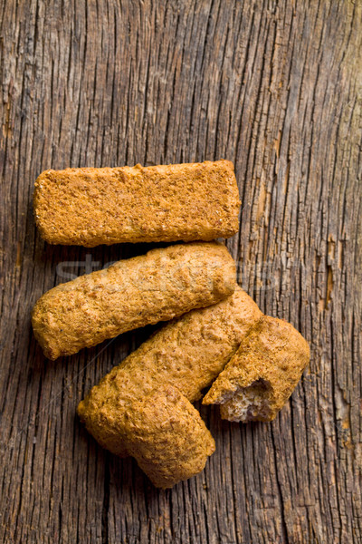 Stock photo: wholemeal cookies