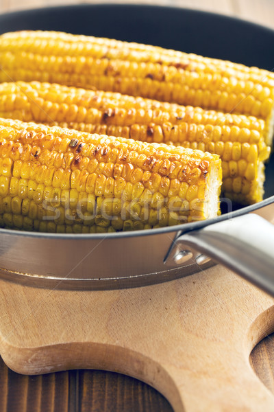 Foto stock: Milho · panela · comida · cozinha · fazenda