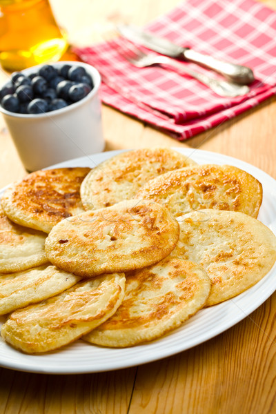 pancakes on plate Stock photo © jirkaejc