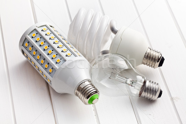 various lighting bulbs Stock photo © jirkaejc