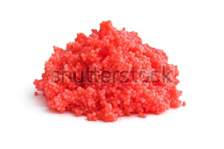 Foto stock: Vermelho · caviar · branco · ovo · comer · luxo