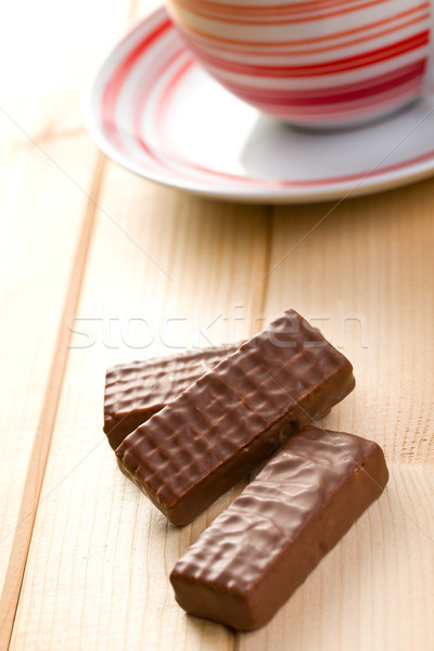 chocolate biscuit Stock photo © jirkaejc