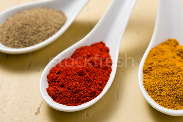 various spicy powder Stock photo © jirkaejc