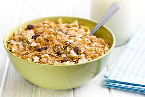 crunchy muesli in bowl Stock photo © jirkaejc