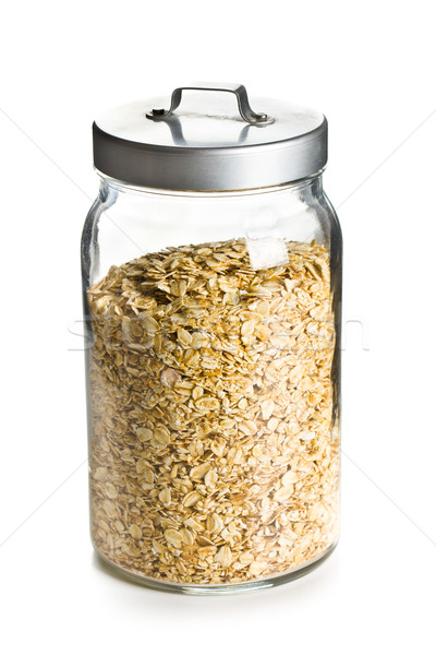 oatmeal in a jar Stock photo © jirkaejc