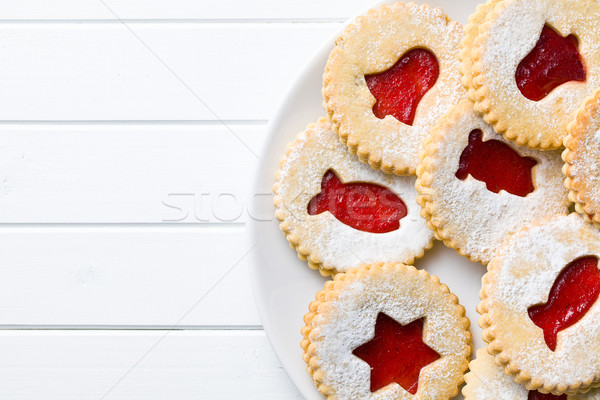 желе Рождества Cookies Top мнение пластина Сток-фото © jirkaejc