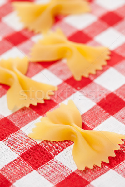 Macarrão piquenique toalha de mesa jantar vida alimentação Foto stock © jirkaejc