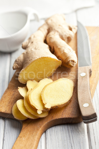 sliced ginger root Stock photo © jirkaejc