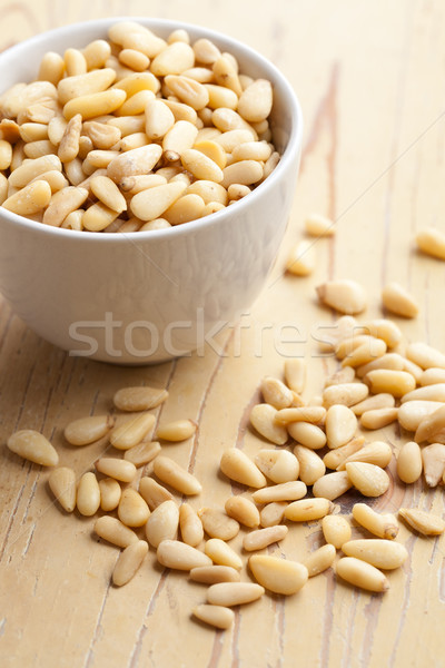 pine nuts in bowl Stock photo © jirkaejc