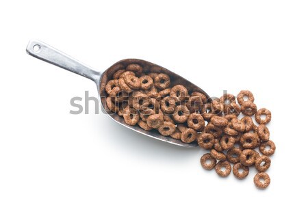 Stock photo: chocolate cereal rings